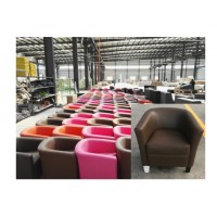 China modern colorful single sofas for home