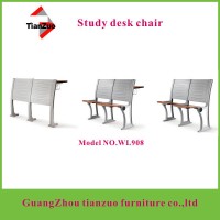 Folding desk and chair/ school furniture set WL908